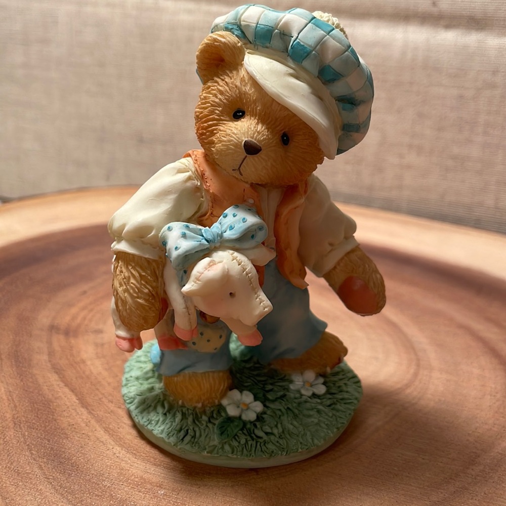 Cherished teddies collectibles. “Tom, Tom the pipers son.